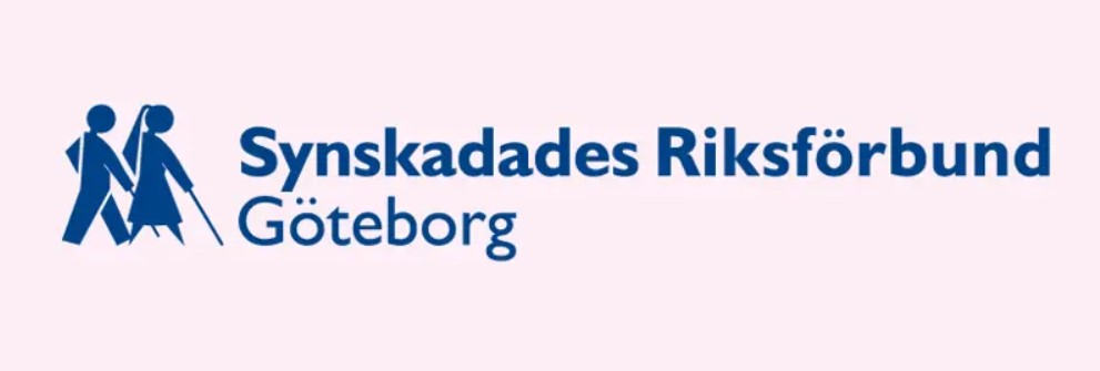 SRF Göteborgs logga med text "Välkommen till SRF Göteborg"